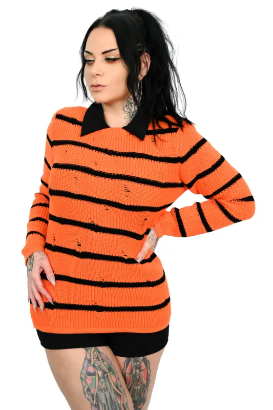 Sam Striped Sweater - XS/S left! sold by Foxblood