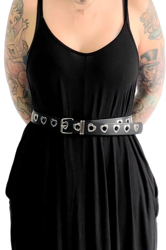 Heart Grommet Belt sold by Foxblood