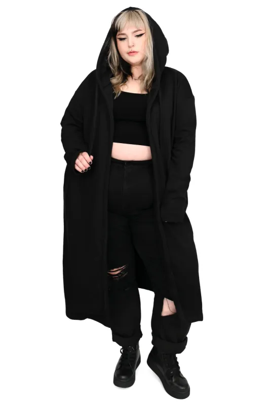 Bury A Friend Oversized Hooded Duster sold by Foxblood