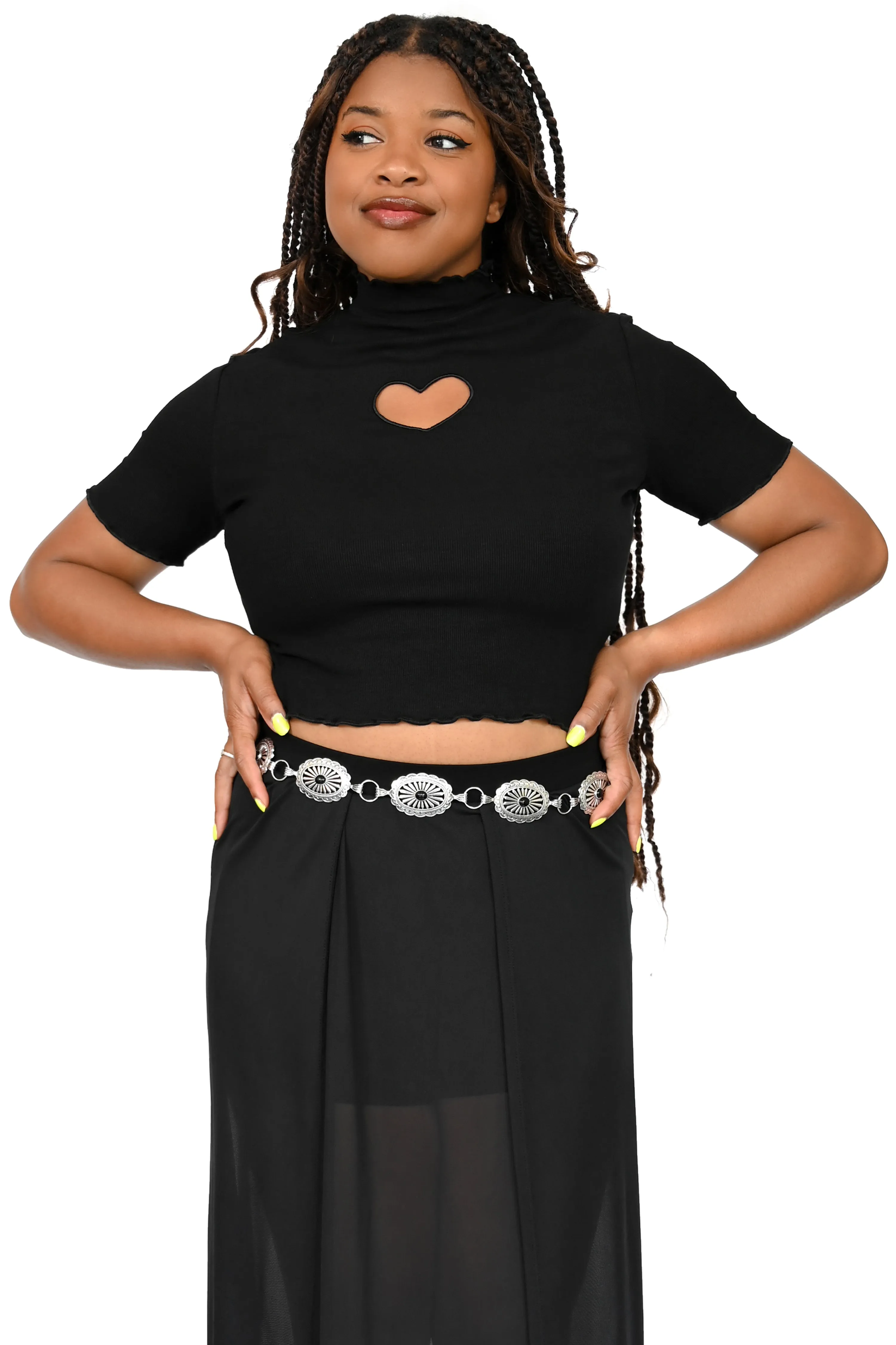 Dark Heart Crop Top - 3XL & 5XL left! sold by Foxblood
