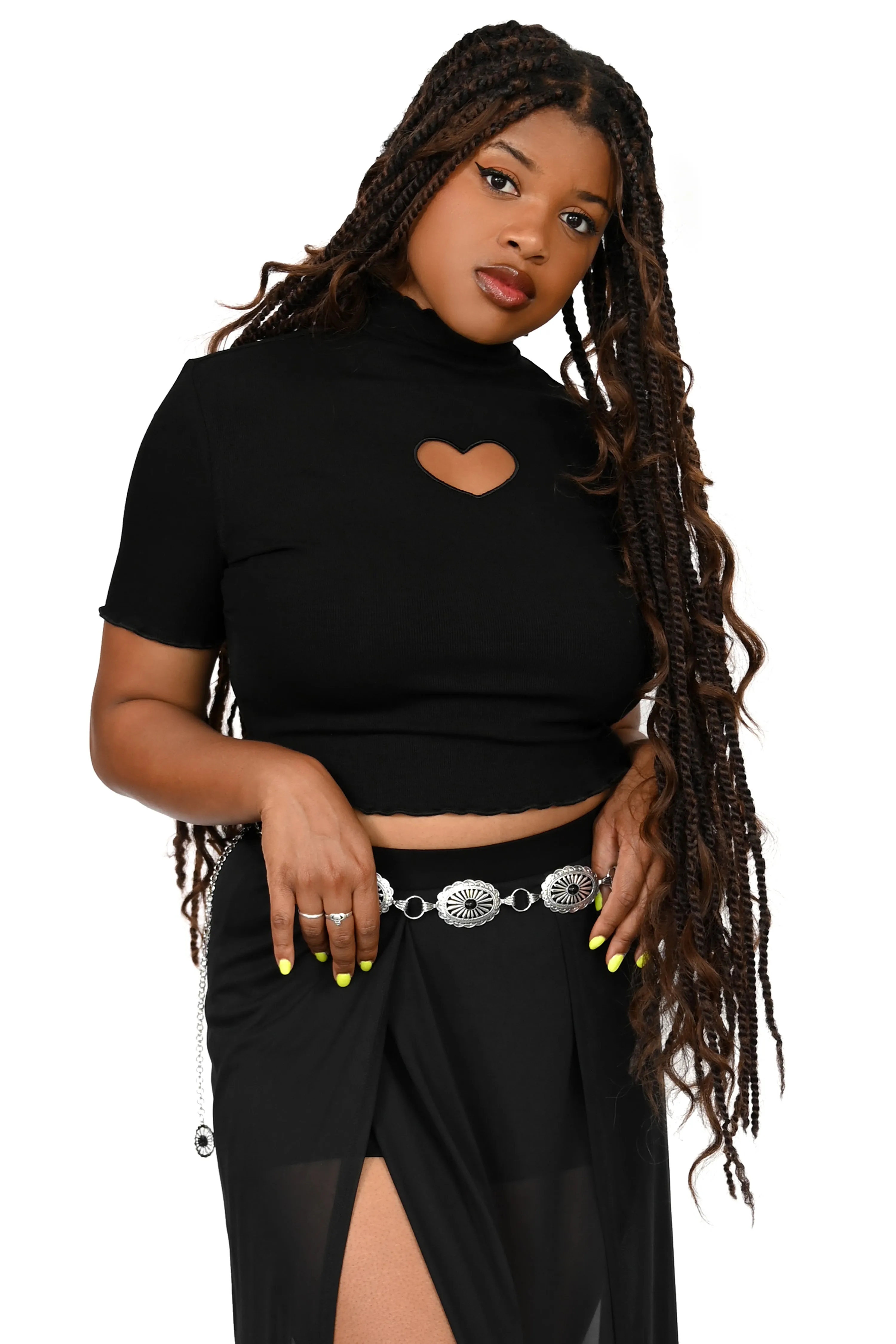 Dark Heart Crop Top - 3XL & 5XL left! sold by Foxblood product image thumbnail 5