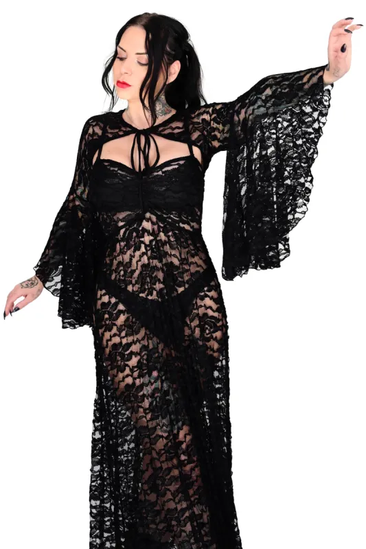Nyx Lace Bolero - No Restock! XS & 4XL left! sold by Foxblood