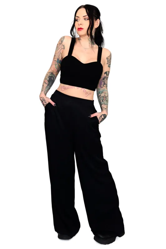 SAMPLE Kori Wide Leg Pants - FINAL SALE - XS & Small left! sold by Foxblood