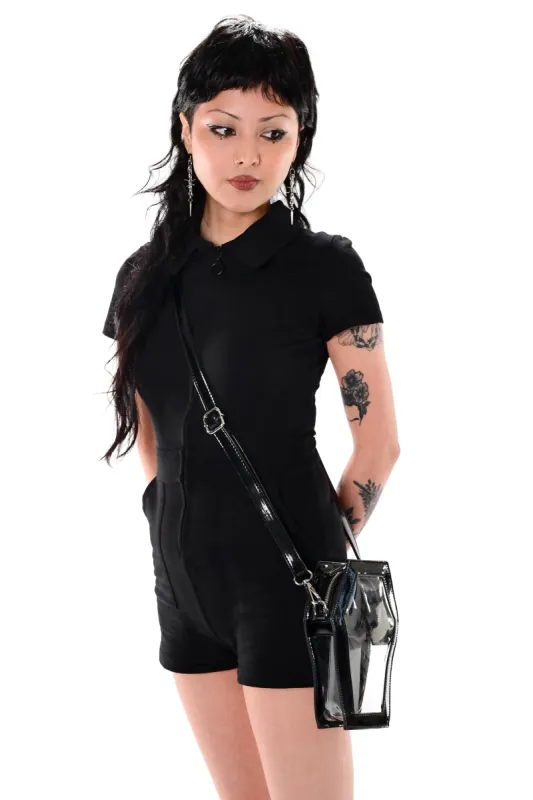 Clear Coffin Crossbody Bag- No Restock Last Ones! sold by Foxblood