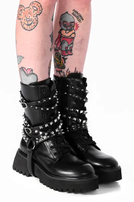 Brody Studded Boots - 8 & 9 left! NO RESTOCK sold by Foxblood