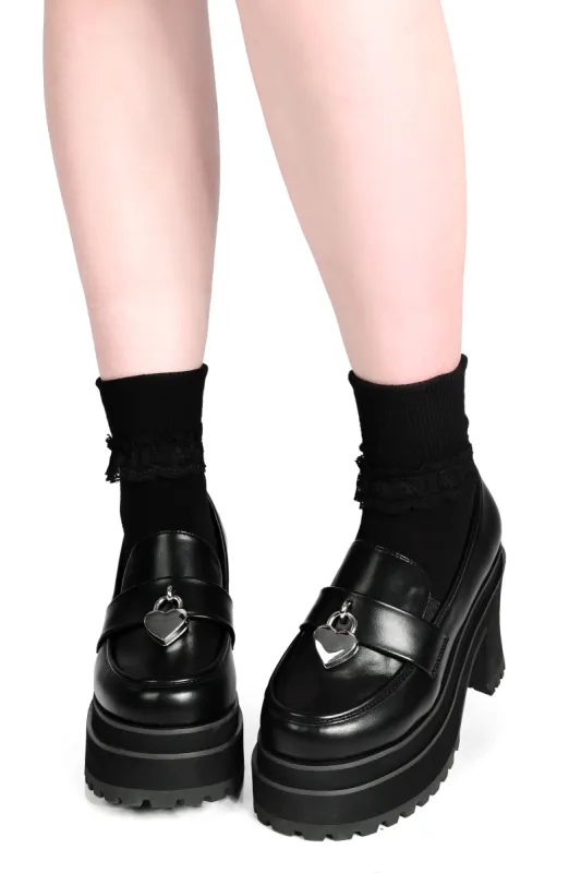 Sabrina Platform Loafers - Size 9 left! sold by Foxblood