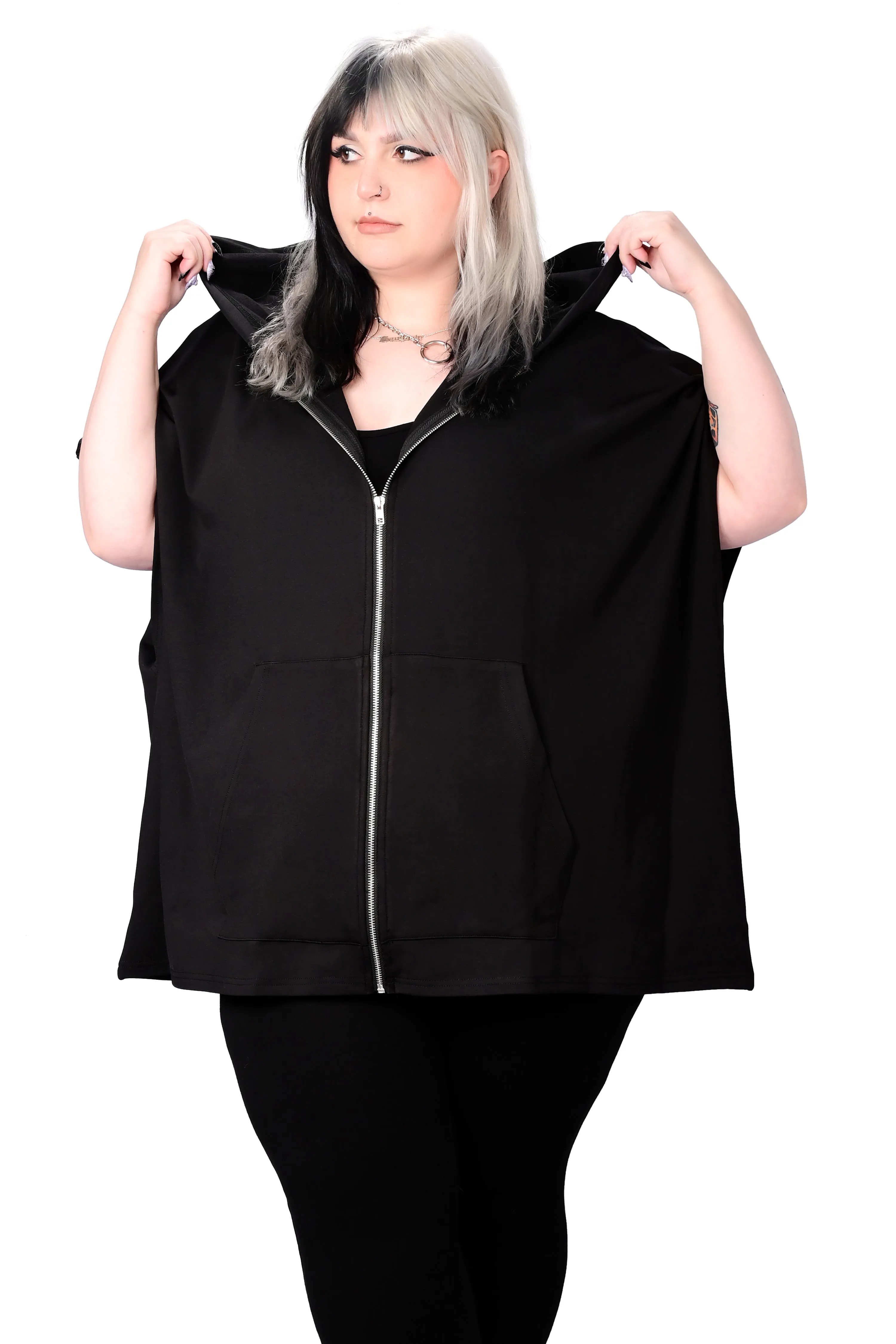 Avery Hooded Sleeveless Jacket - Final Sale! - Last Ones! sold by Foxblood product image thumbnail 2