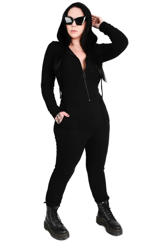Jesse Long Sleeve Jumpsuit sold by Foxblood
