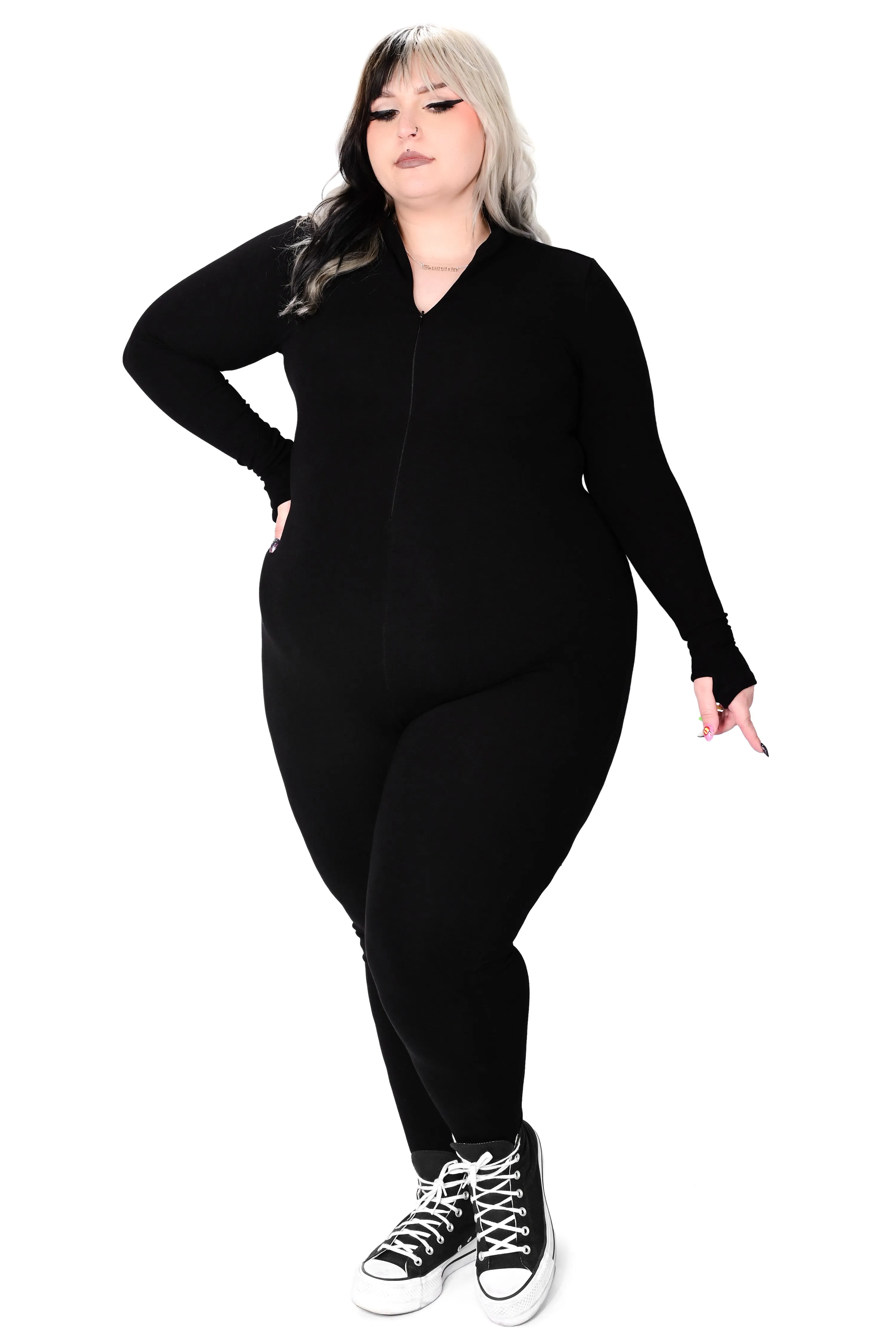 Long Sleeve Catsuit sold by Foxblood product image thumbnail 2