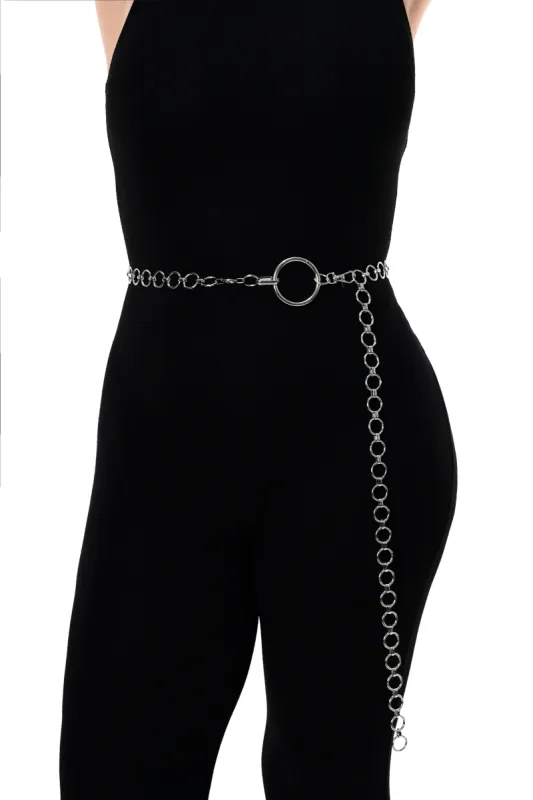 Linked O-Ring Chain Belt - Last one! sold by Foxblood