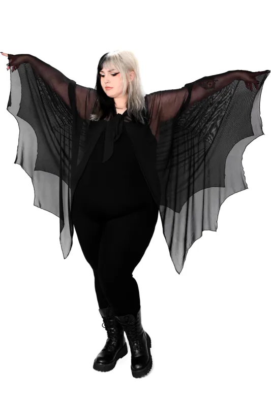 Nocturnal Mesh Cape - No Restock! sold by Foxblood