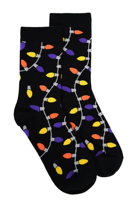 Deck the Haunted Halls Socks sold by Foxblood