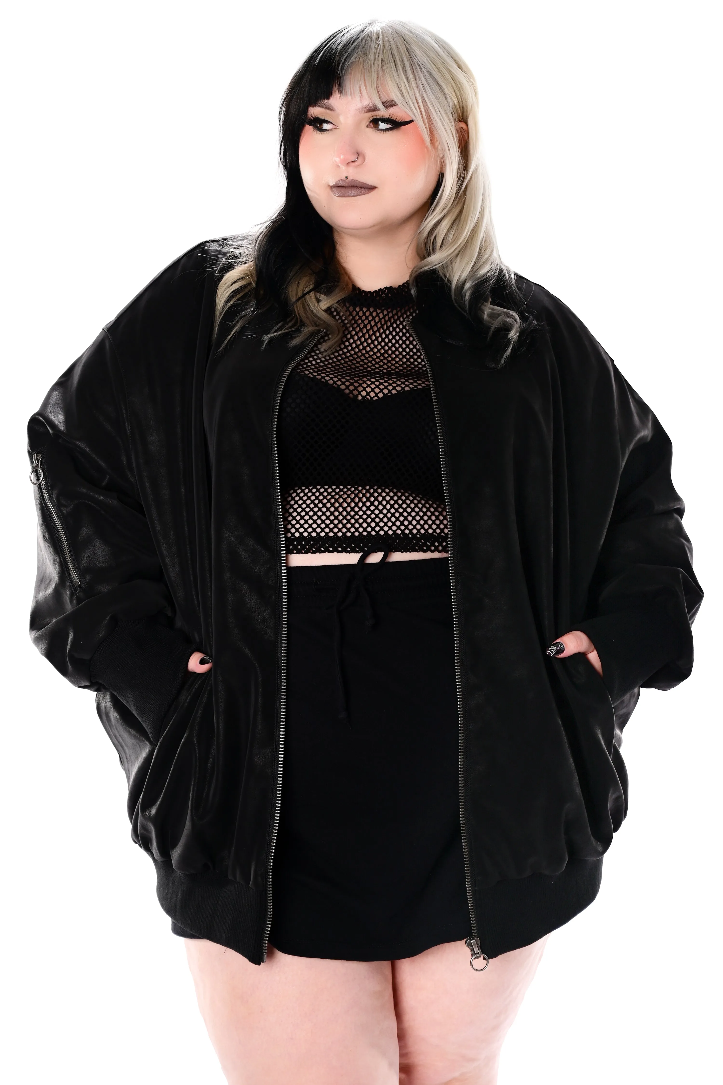 Oversized Unisex Bomber Jacket - No Restock! XS/S/M left! sold by Foxblood