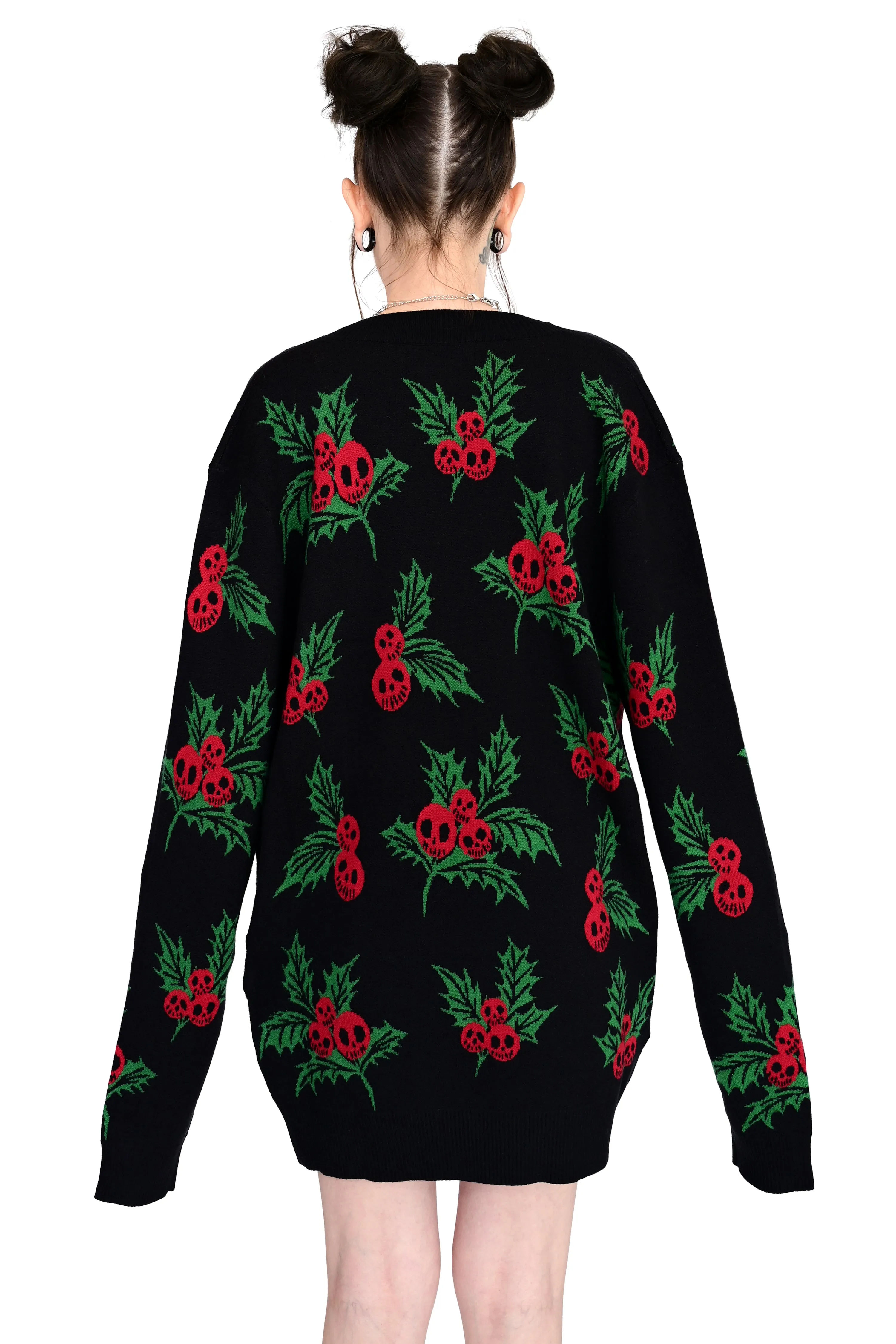 Haunted Holly Cardigan sold by Foxblood product image thumbnail 5