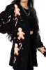 Gingerdead Men Cardigan Sweater - XS/S left! (Would fit a medium) sold by Foxblood