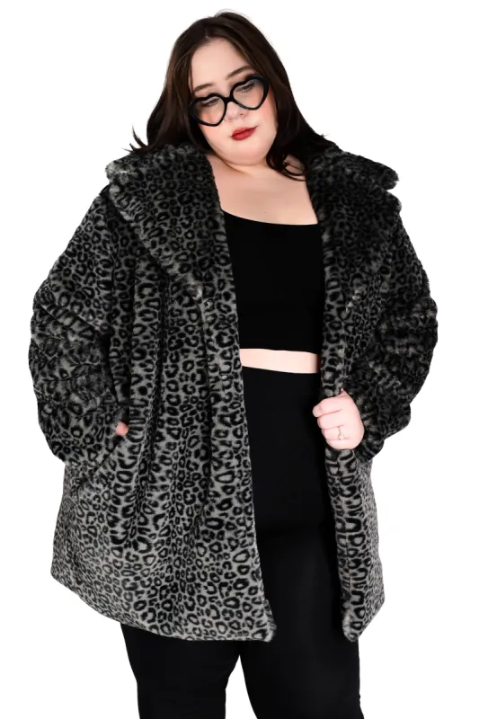 Charli Leopard Coat- No Restock! sold by Foxblood
