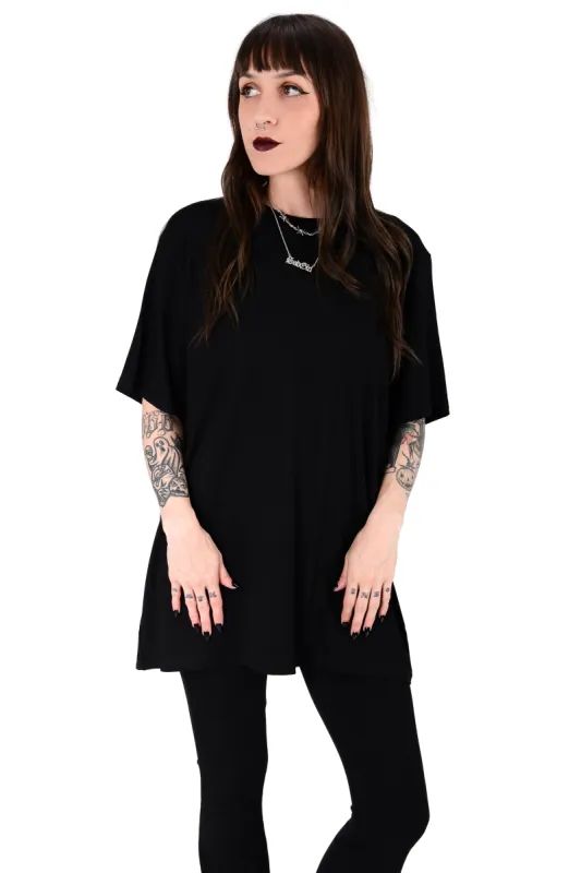 Oversized T-Shirt Tunic - XS/S/M left! sold by Foxblood