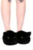 Black Cat Slippers - No Restock! sold by Foxblood
