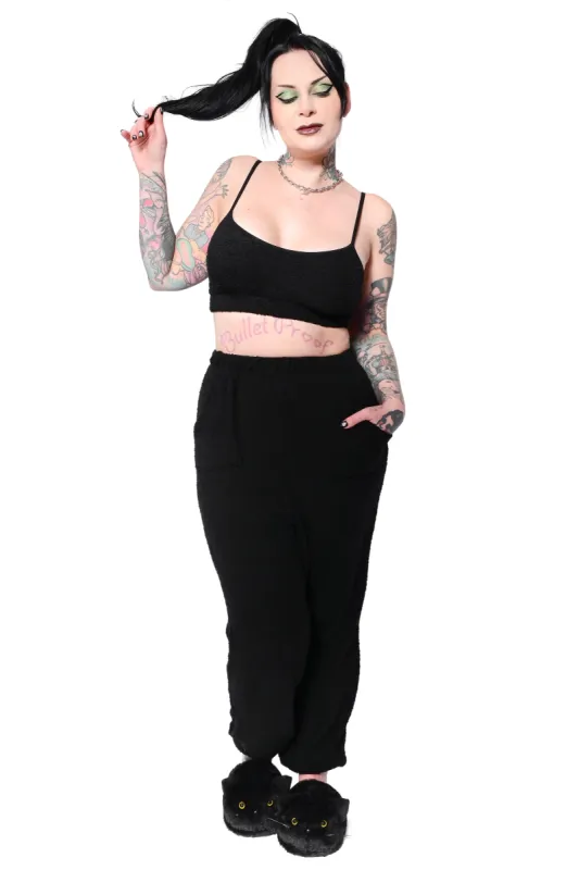 Fuzzy Teddy 2 Piece Lounge Set - XS/S/M/L left! sold by Foxblood