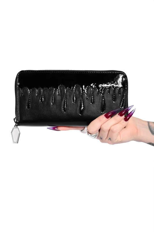 Slimed Wallet - Black sold by Foxblood