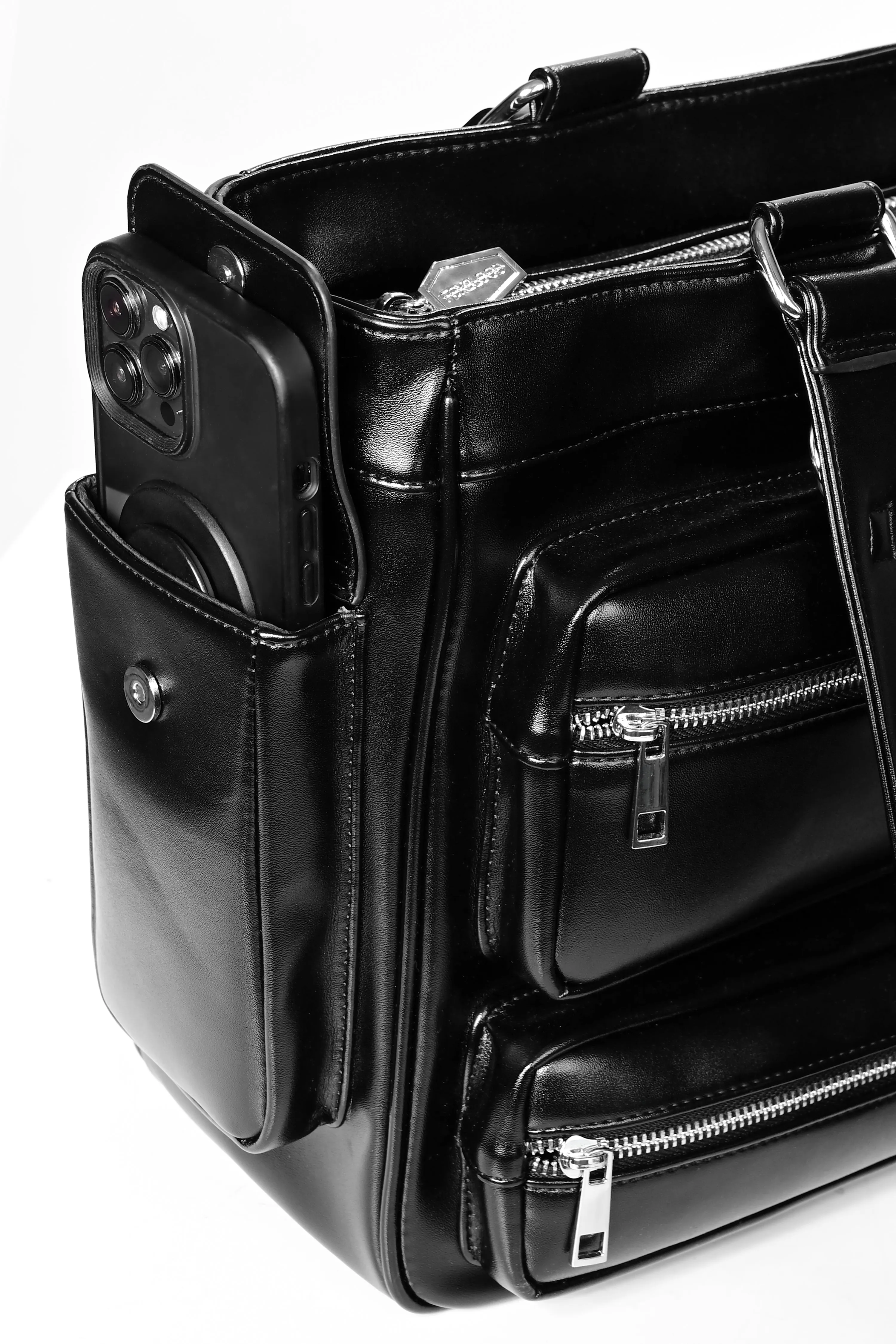 Maddox Pocket Tote Bag - Last Ones! sold by Foxblood product image thumbnail 4