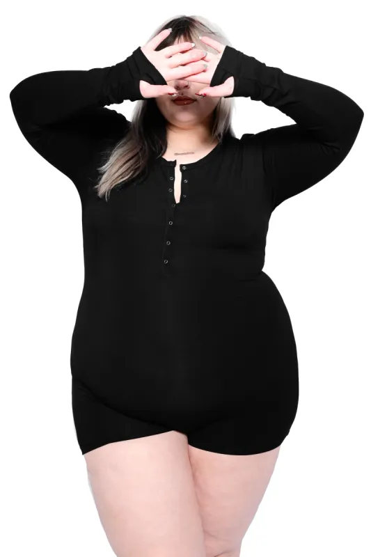 Henley Bodysuit sold by Foxblood