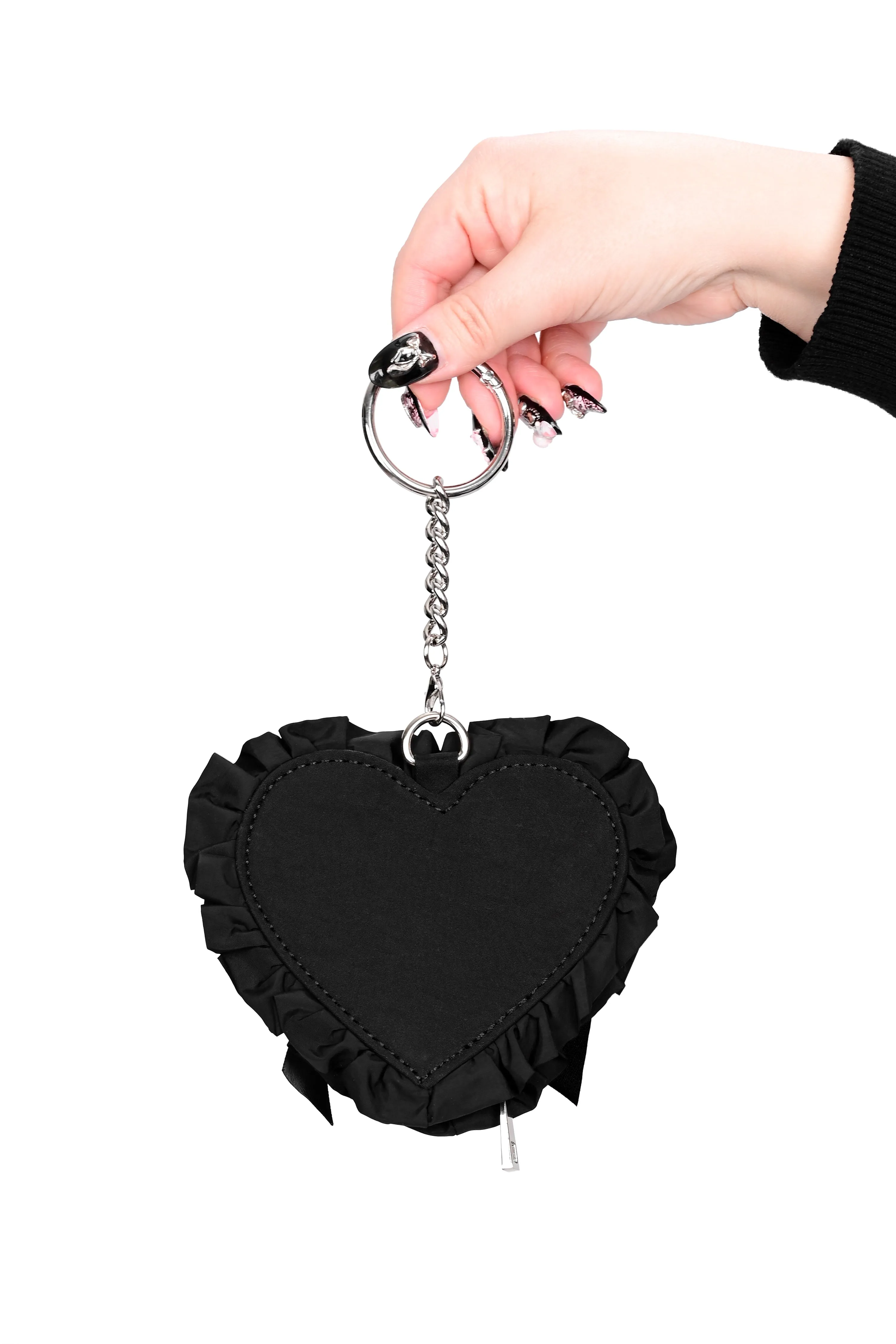 Mini Heart Coin Purse Keychain sold by Foxblood product image thumbnail 4