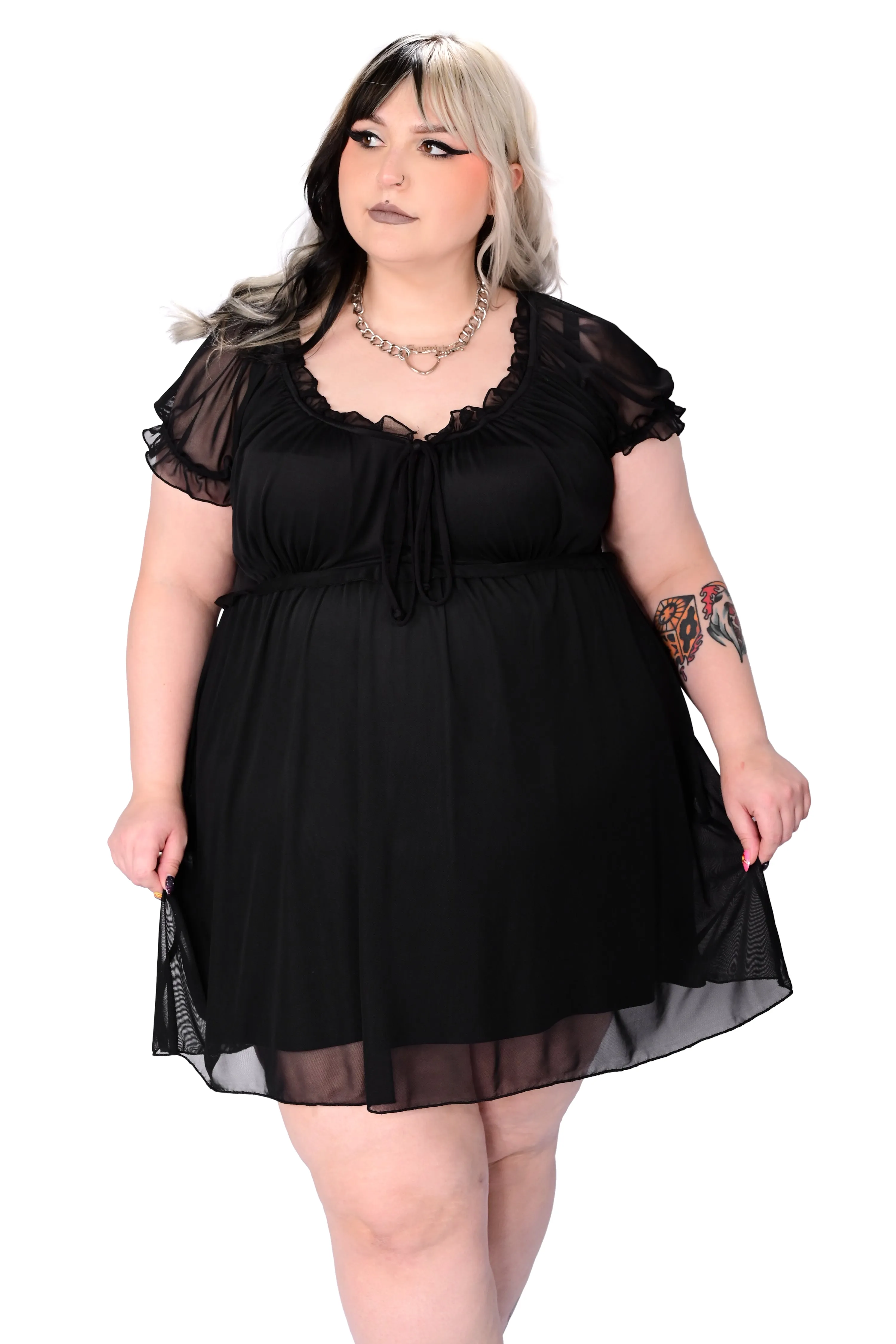 Daphne Mesh Dress - LAST ONE! sold by Foxblood
