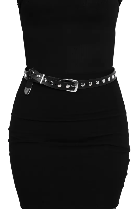 Signature Circle Stud Belt sold by Foxblood