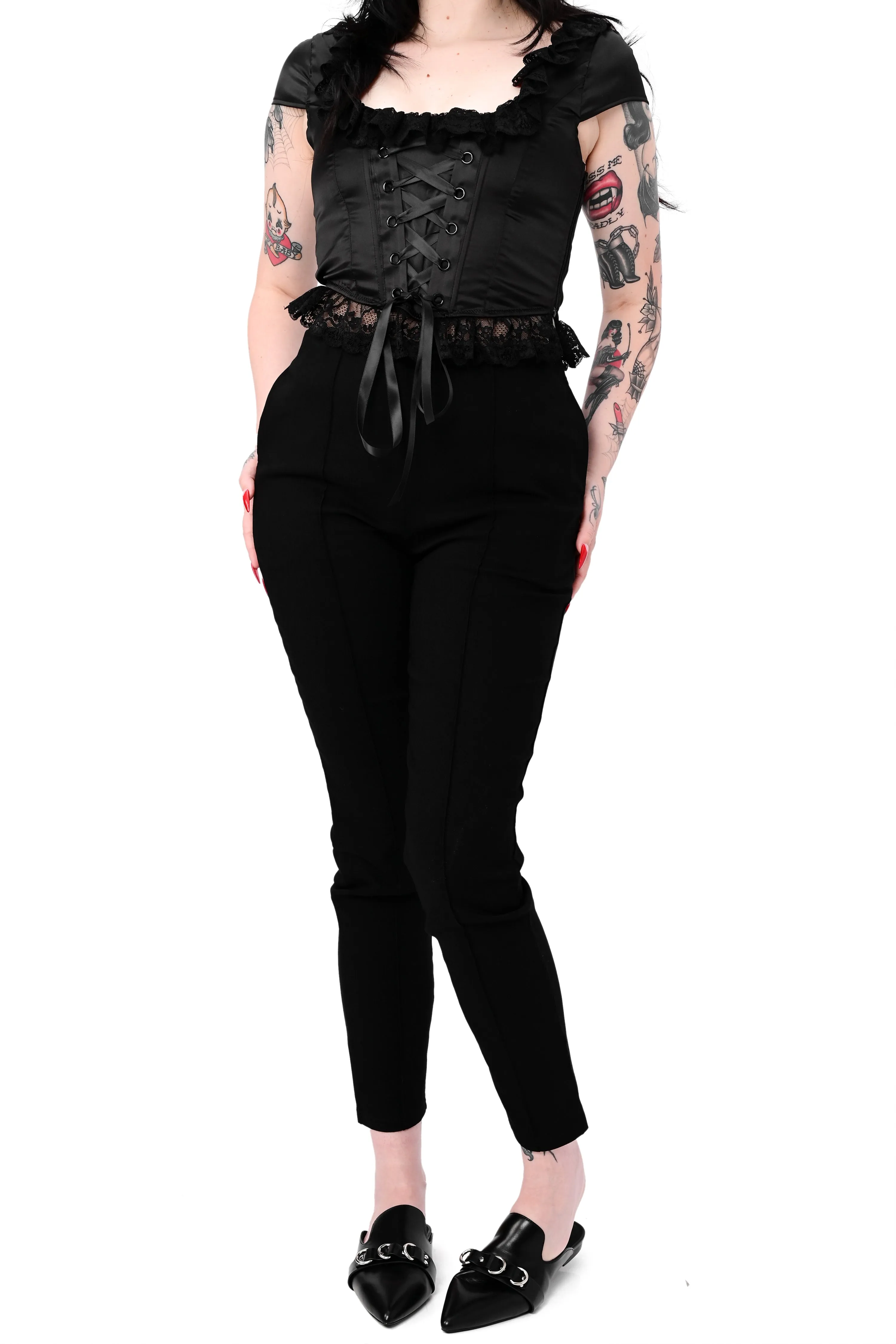 Cigarette Pants - L/3X/4X left! No Restock! sold by Foxblood