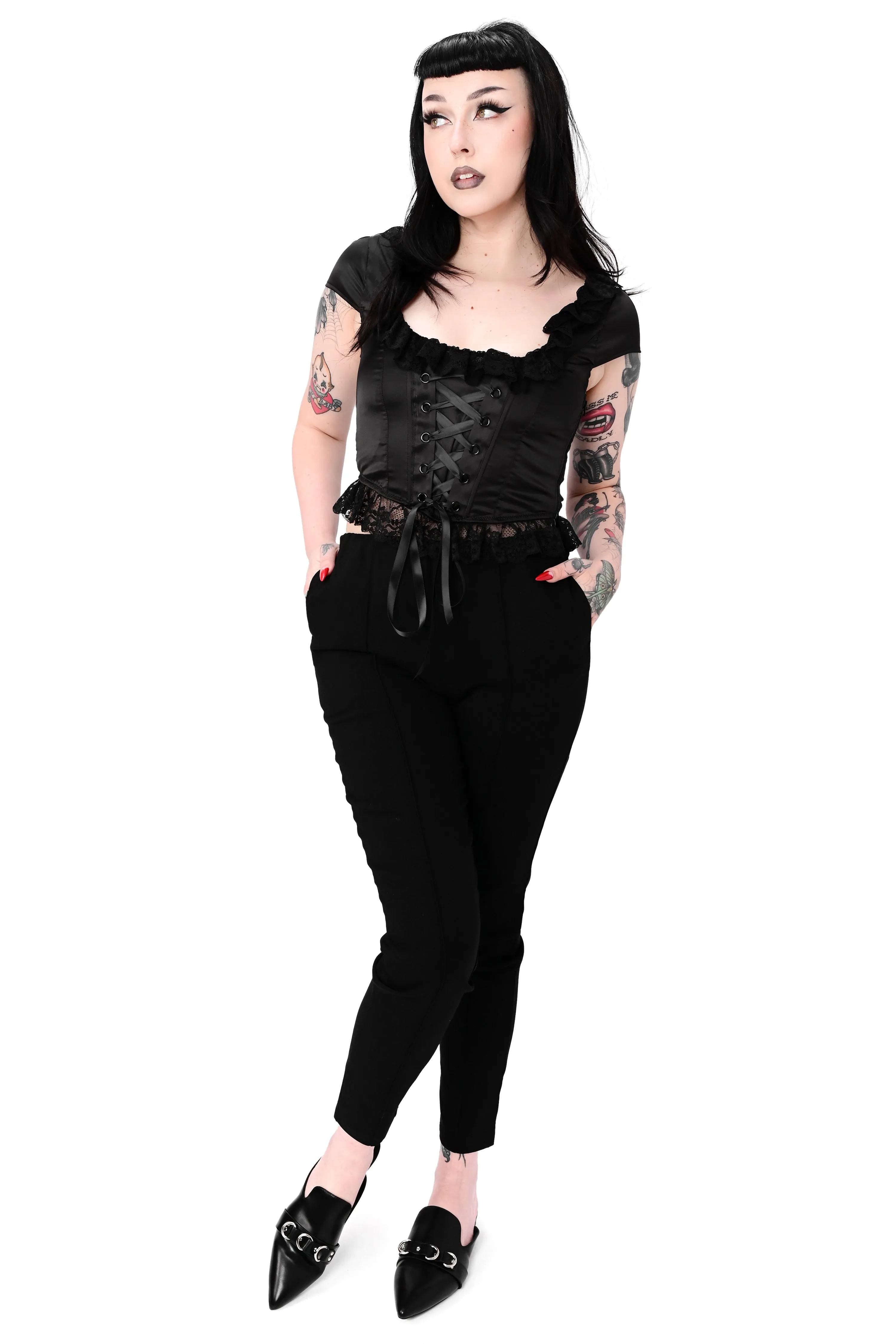 Cigarette Pants - L/3X/4X left! No Restock! sold by Foxblood product image thumbnail 5