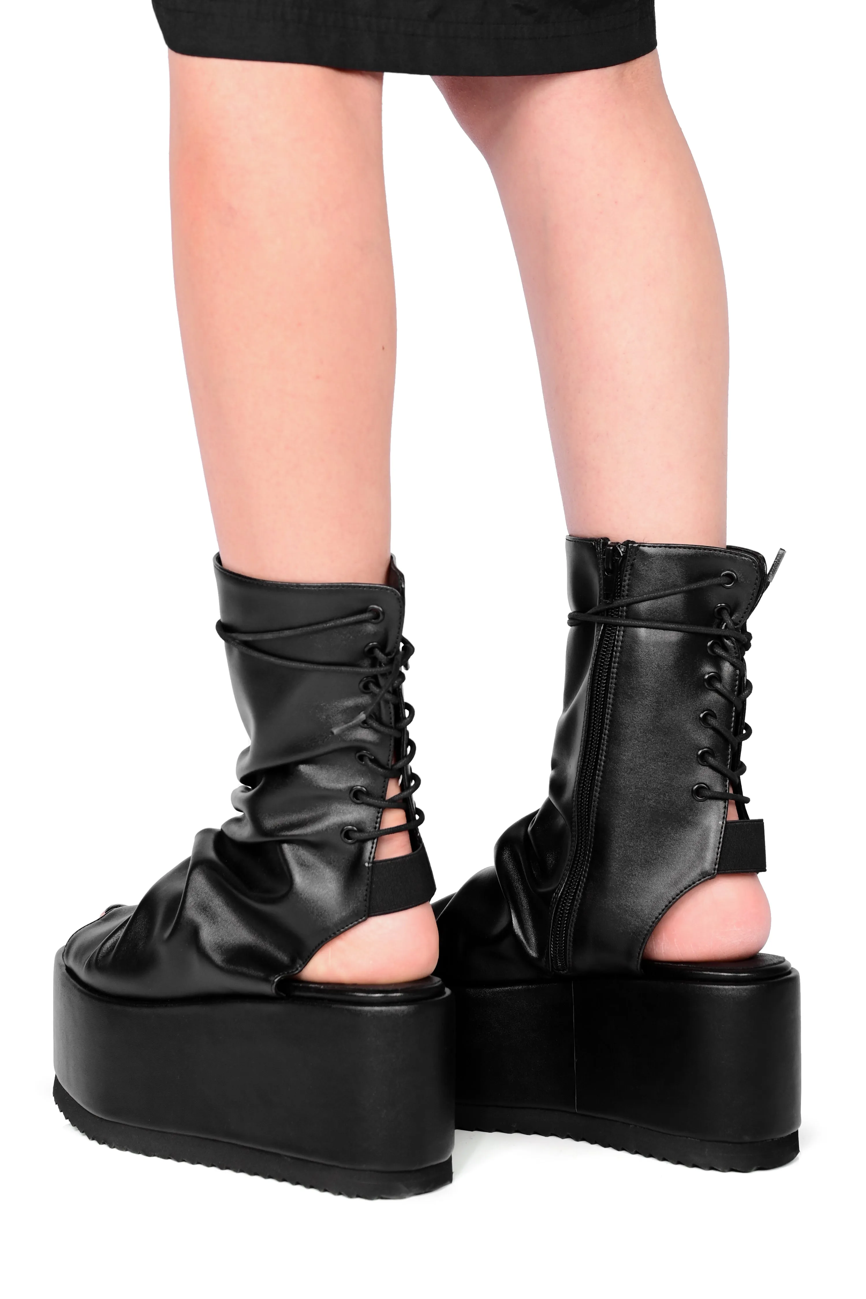 SAMPLE Juno Platform Sandals - FINAL SALE - Size 7 sold by Foxblood product image thumbnail 4