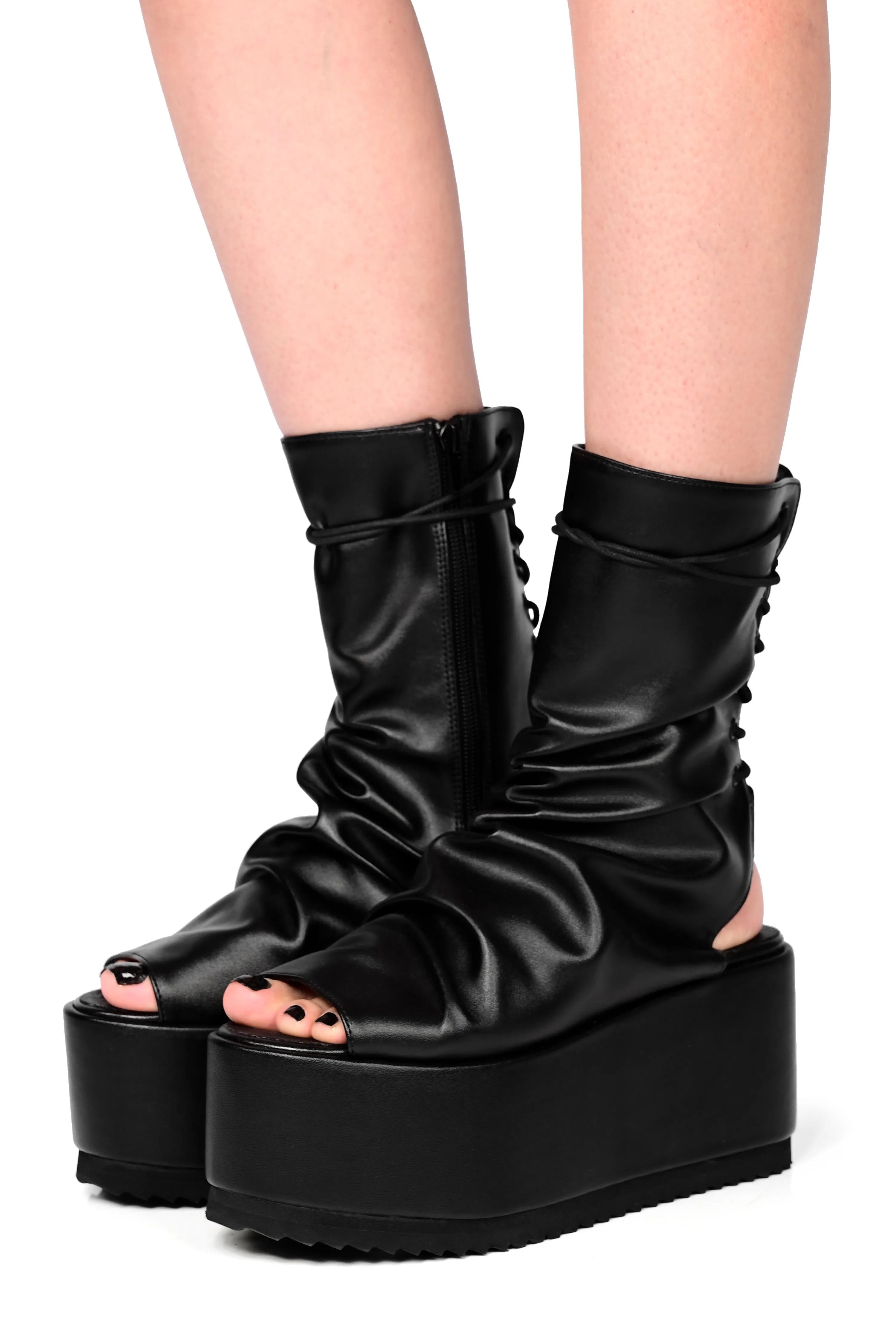 SAMPLE Juno Platform Sandals - FINAL SALE - Size 7 sold by Foxblood product image thumbnail 3