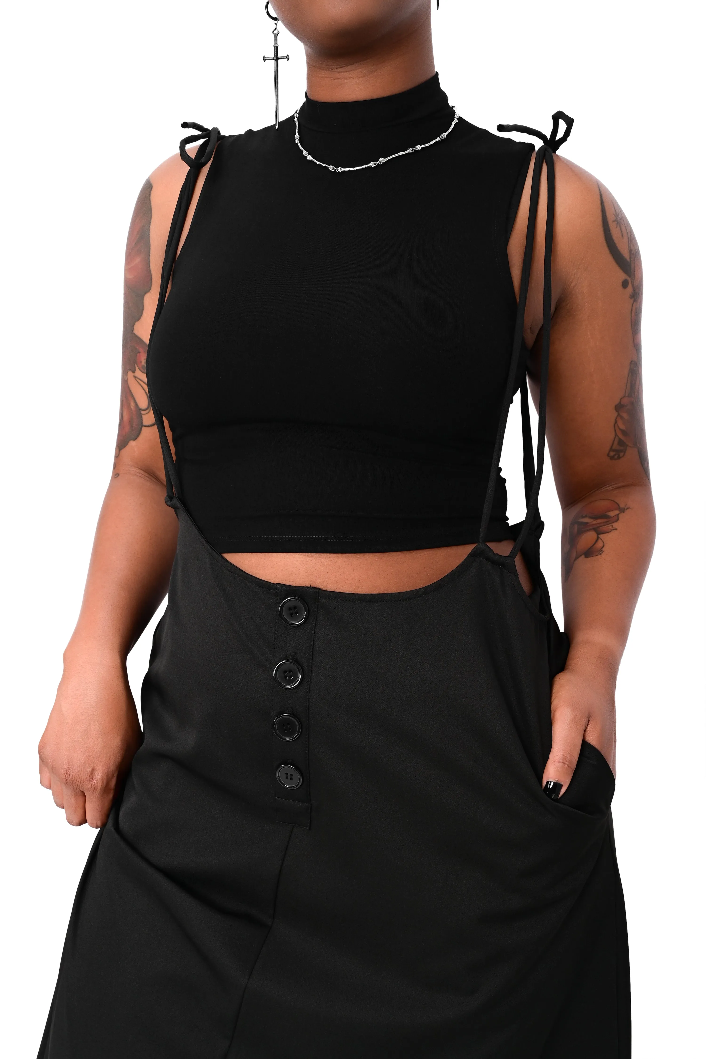 High Witch Suspender Skirt 2.0 - No Restock! Final Sale - XS left! sold by Foxblood product image thumbnail 4