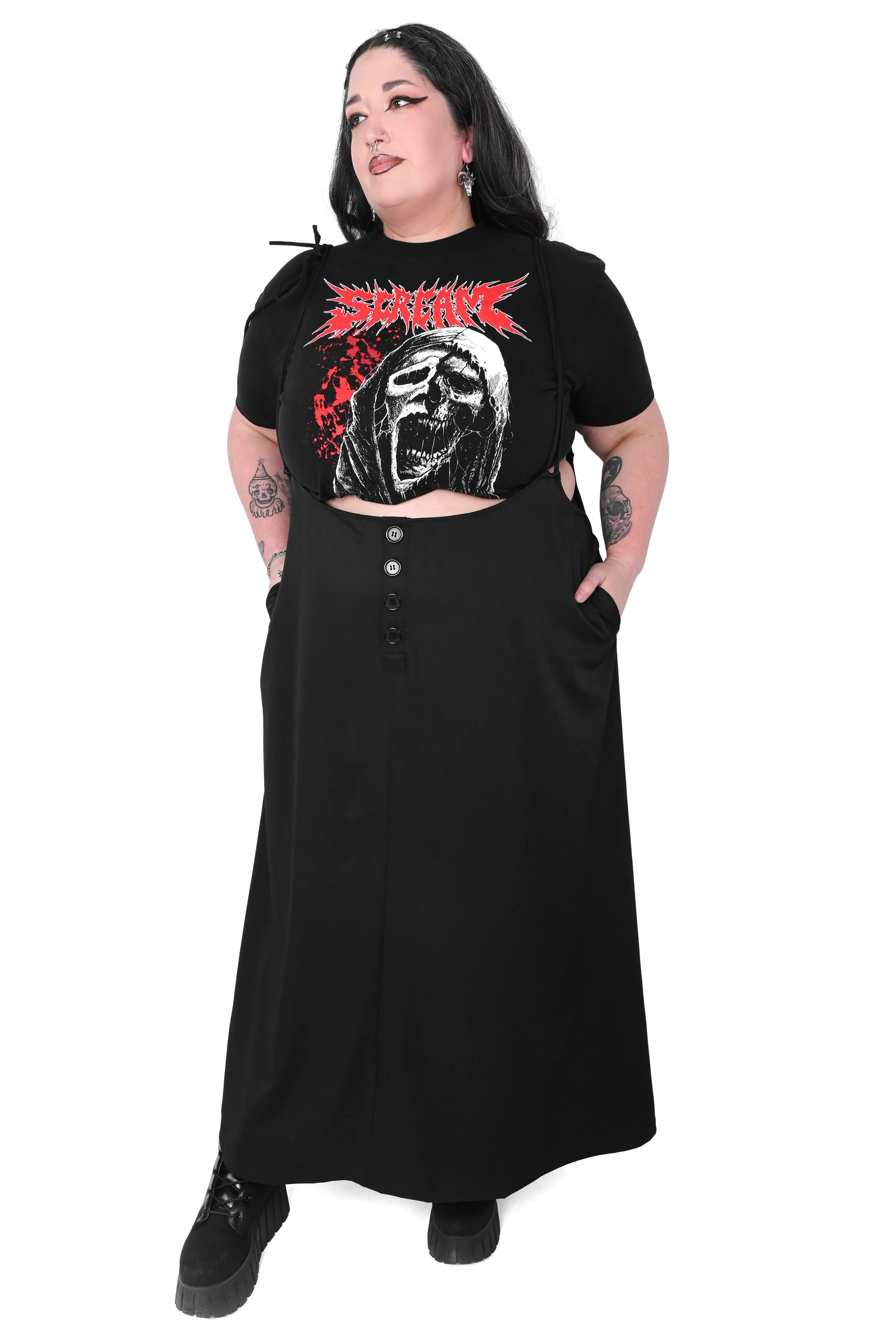 High Witch Suspender Skirt 2.0 - No Restock! Final Sale - XS left! sold by Foxblood product image thumbnail 5