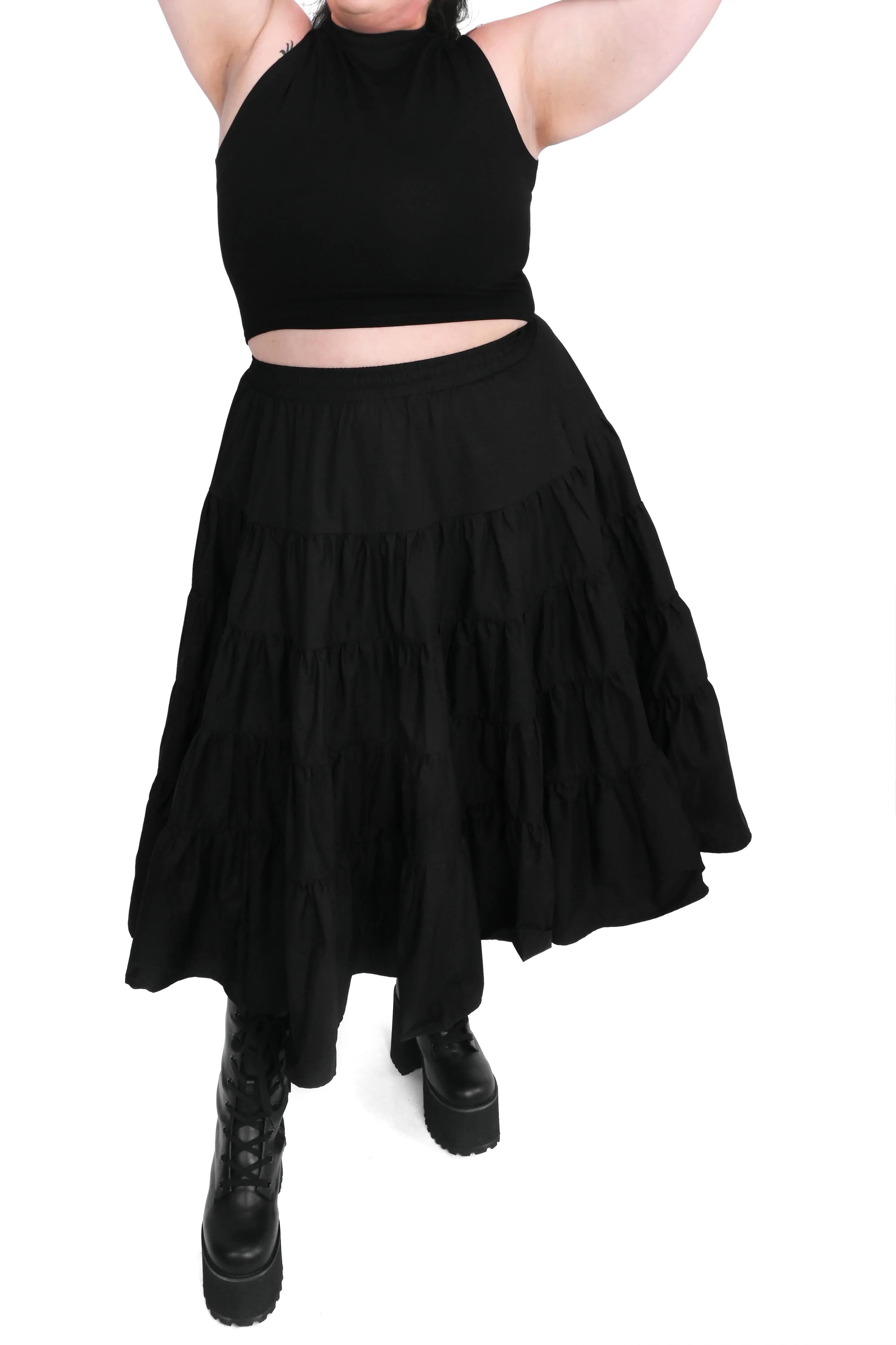 Renata Midi Skirt- Sign up for restock notifications! XS & 4XL left! sold by Foxblood product image thumbnail 2