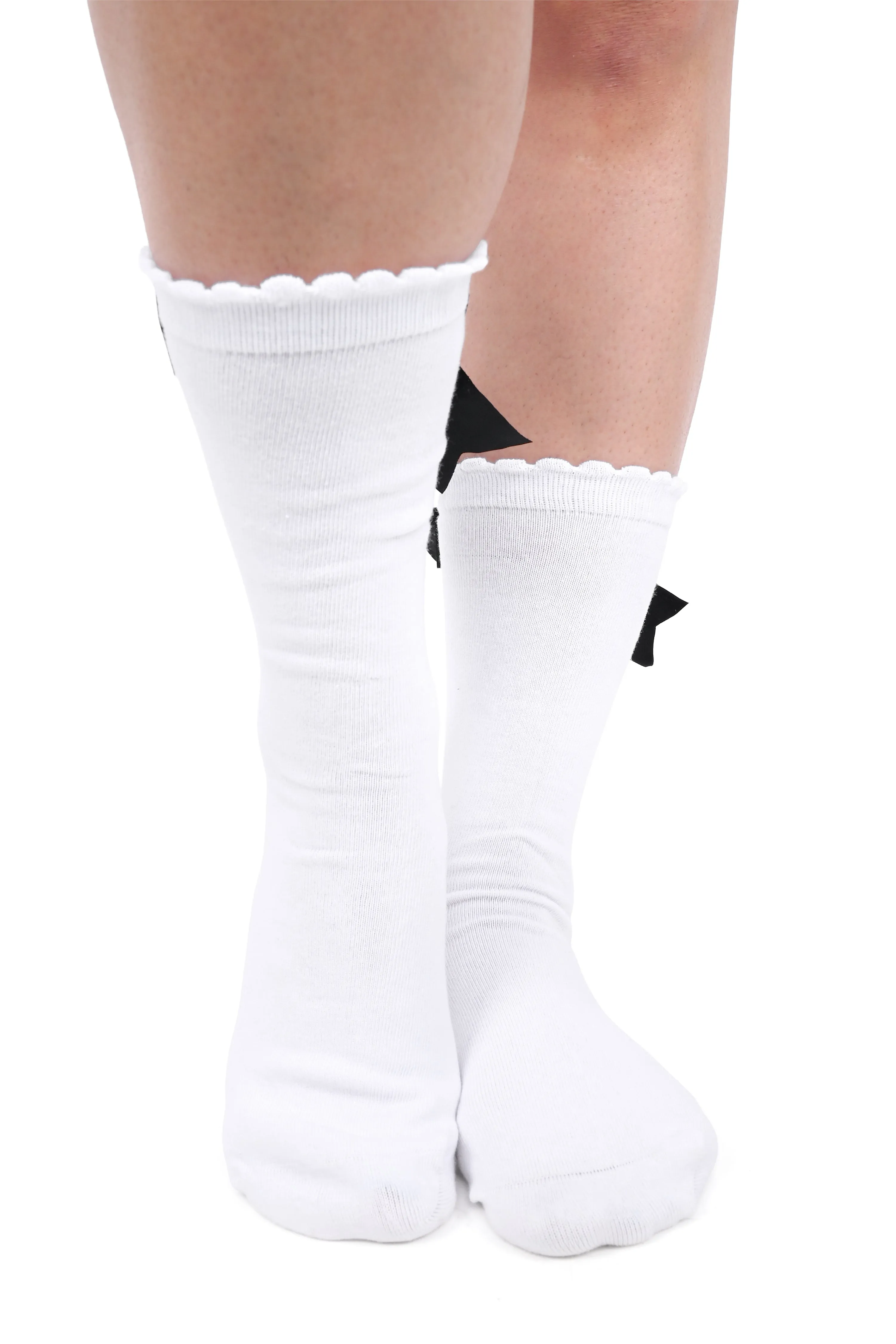 White Ribbon Socks sold by Foxblood product image thumbnail 2