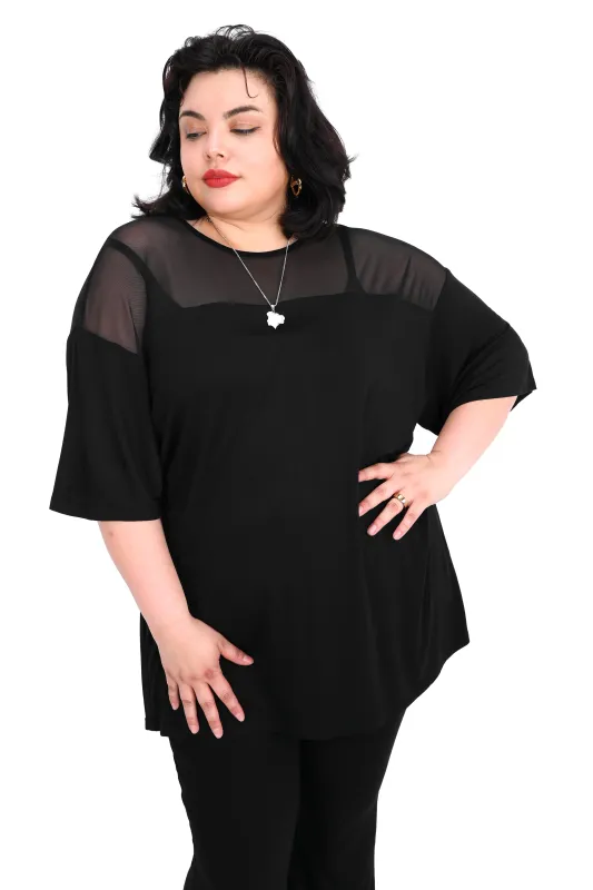 Jayden Mesh Top - XS & L left! sold by Foxblood