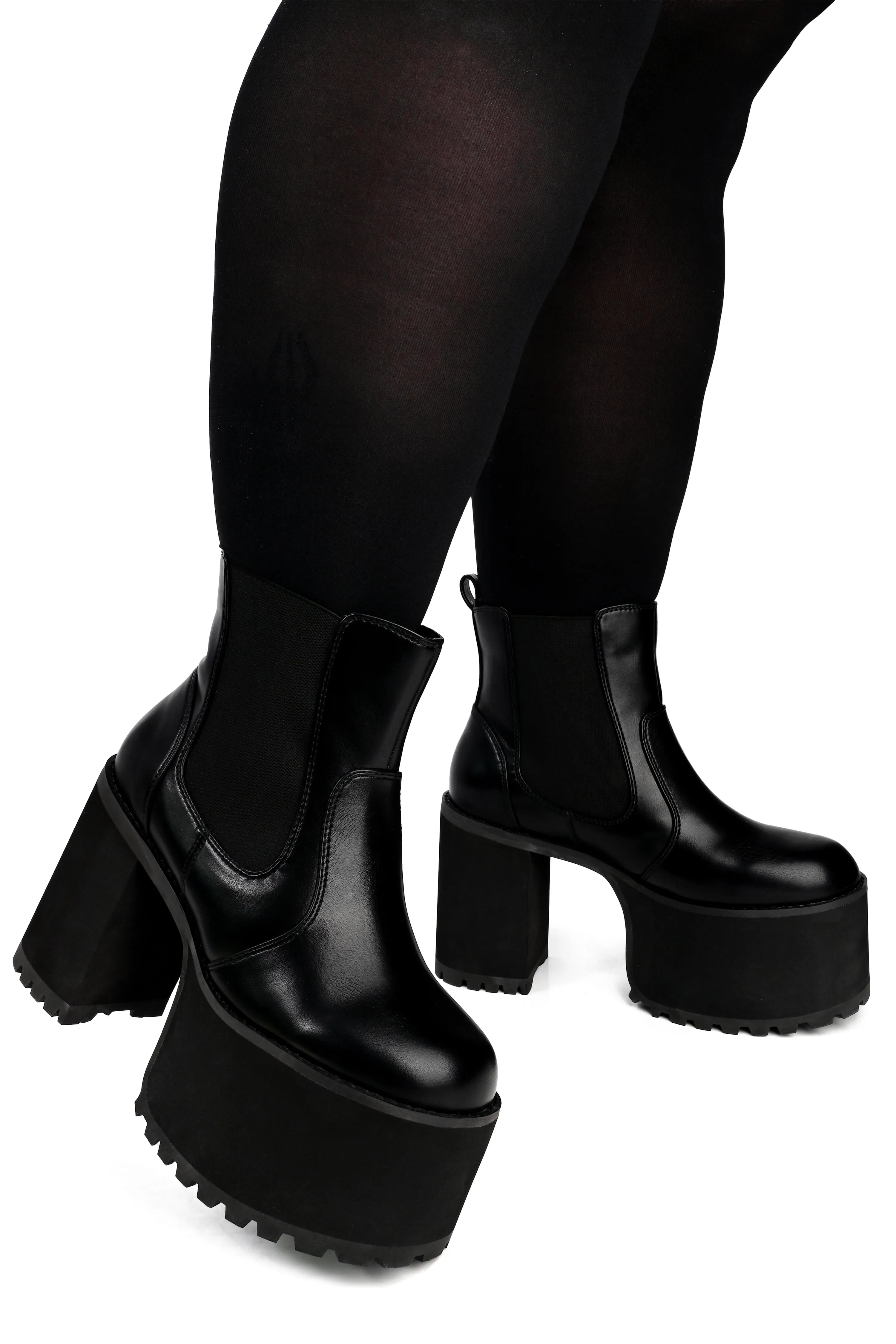 SAMPLE Platform Chelsea Boots - FINAL SALE - Size 12 sold by Foxblood