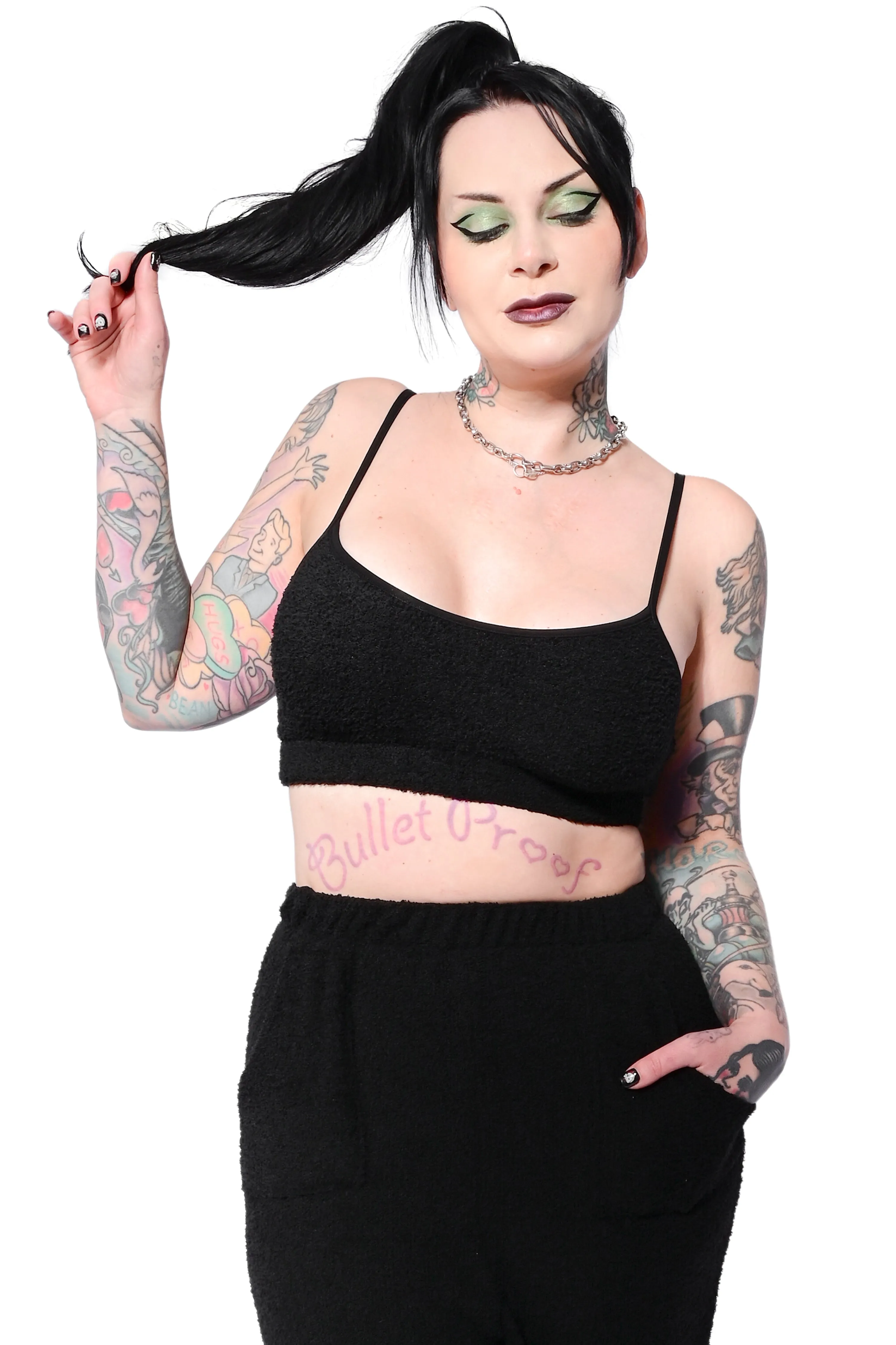 Fuzzy Teddy Bralette - Medium Only sold by Foxblood