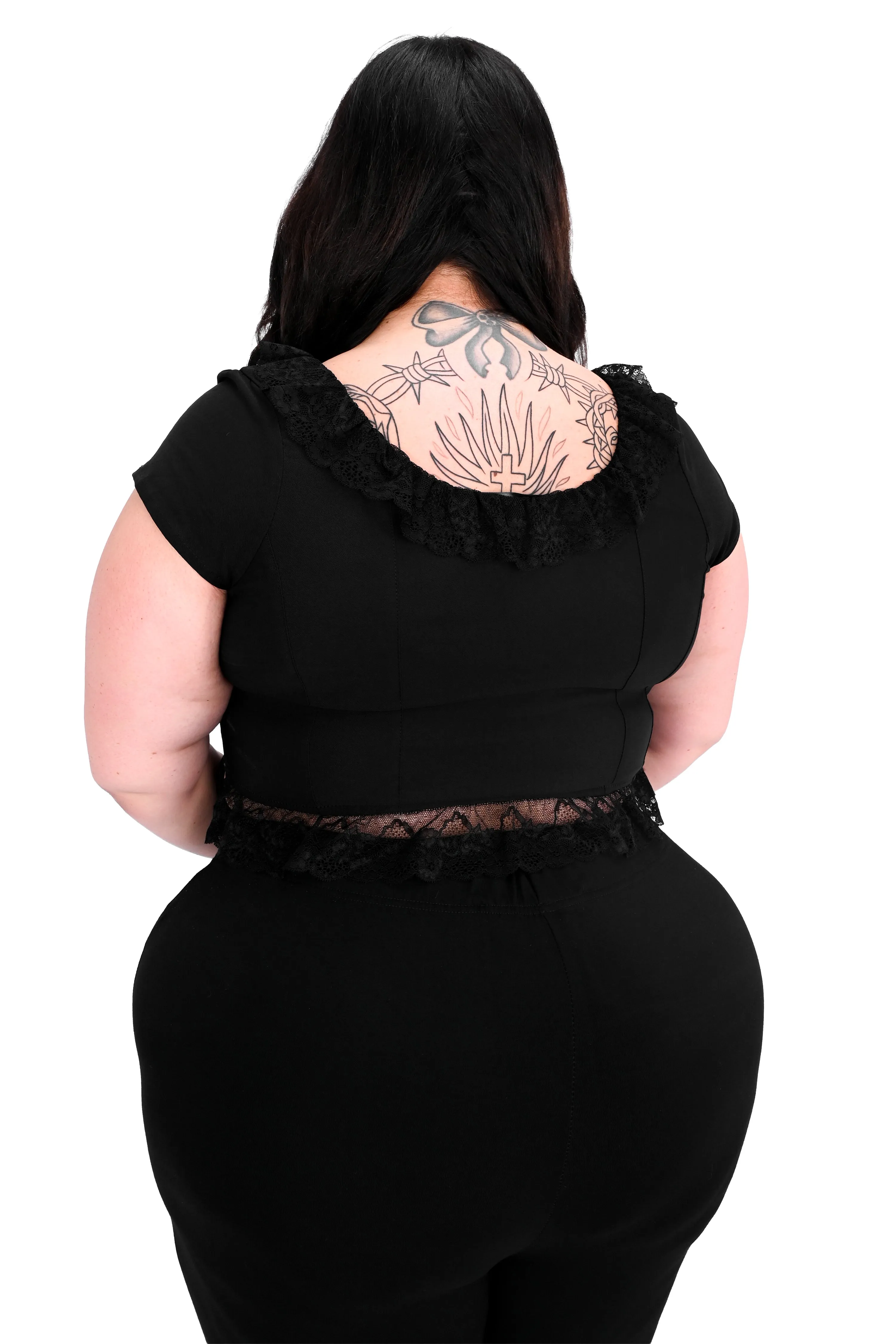 Alena Corset Top - Twill - XS left! Sign Up For Restock Notifications sold by Foxblood product image thumbnail 5