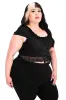 Alena Corset Top - Twill sold by Foxblood