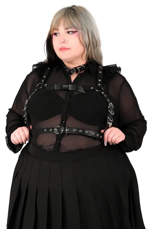 Vampie 3-in-1 Harness - Black sold by Foxblood