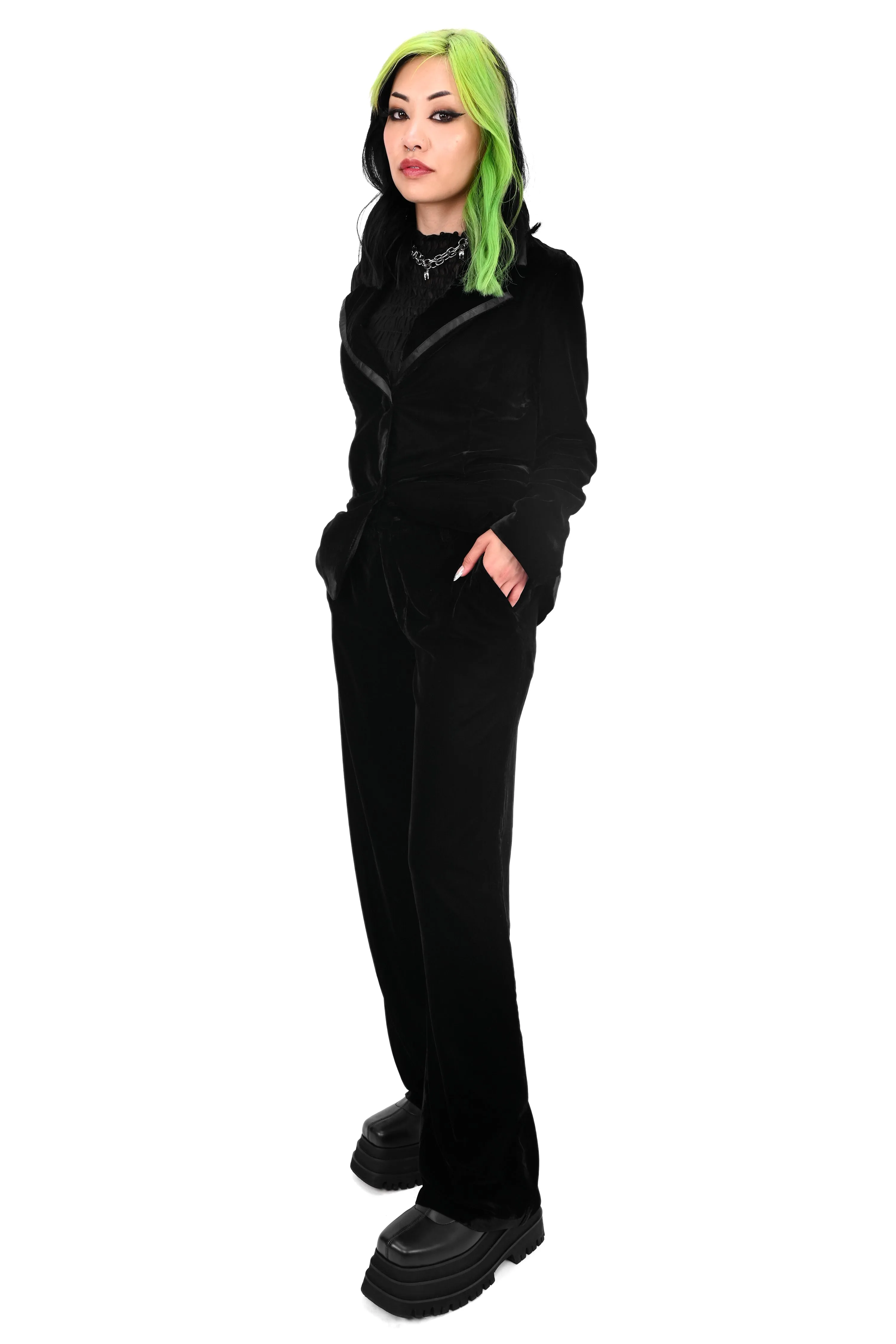 Eileen Velvet Pants - Final Sale - XS left! sold by Foxblood product image thumbnail 2