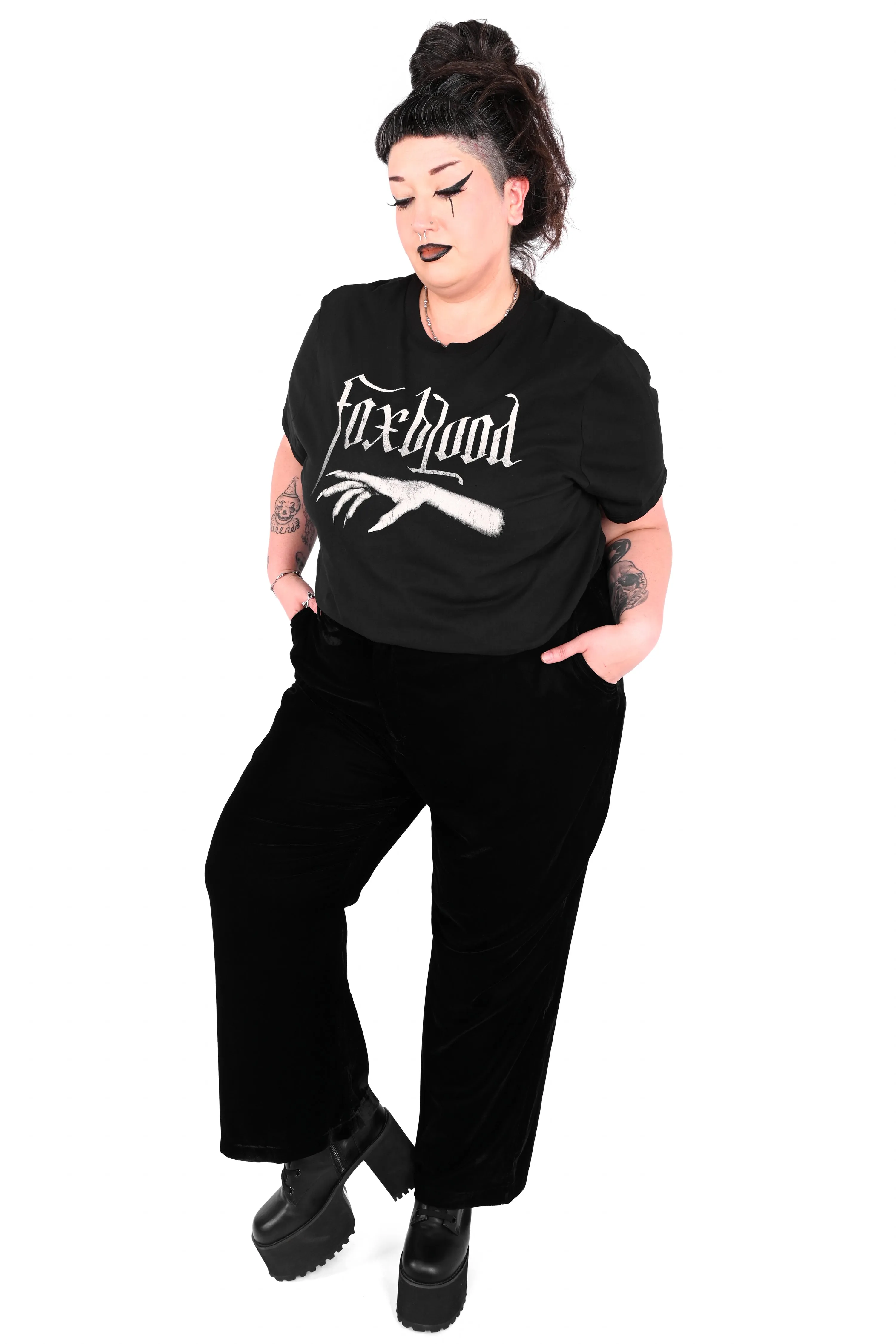 Eileen Velvet Pants - Final Sale - XS left! sold by Foxblood product image thumbnail 3