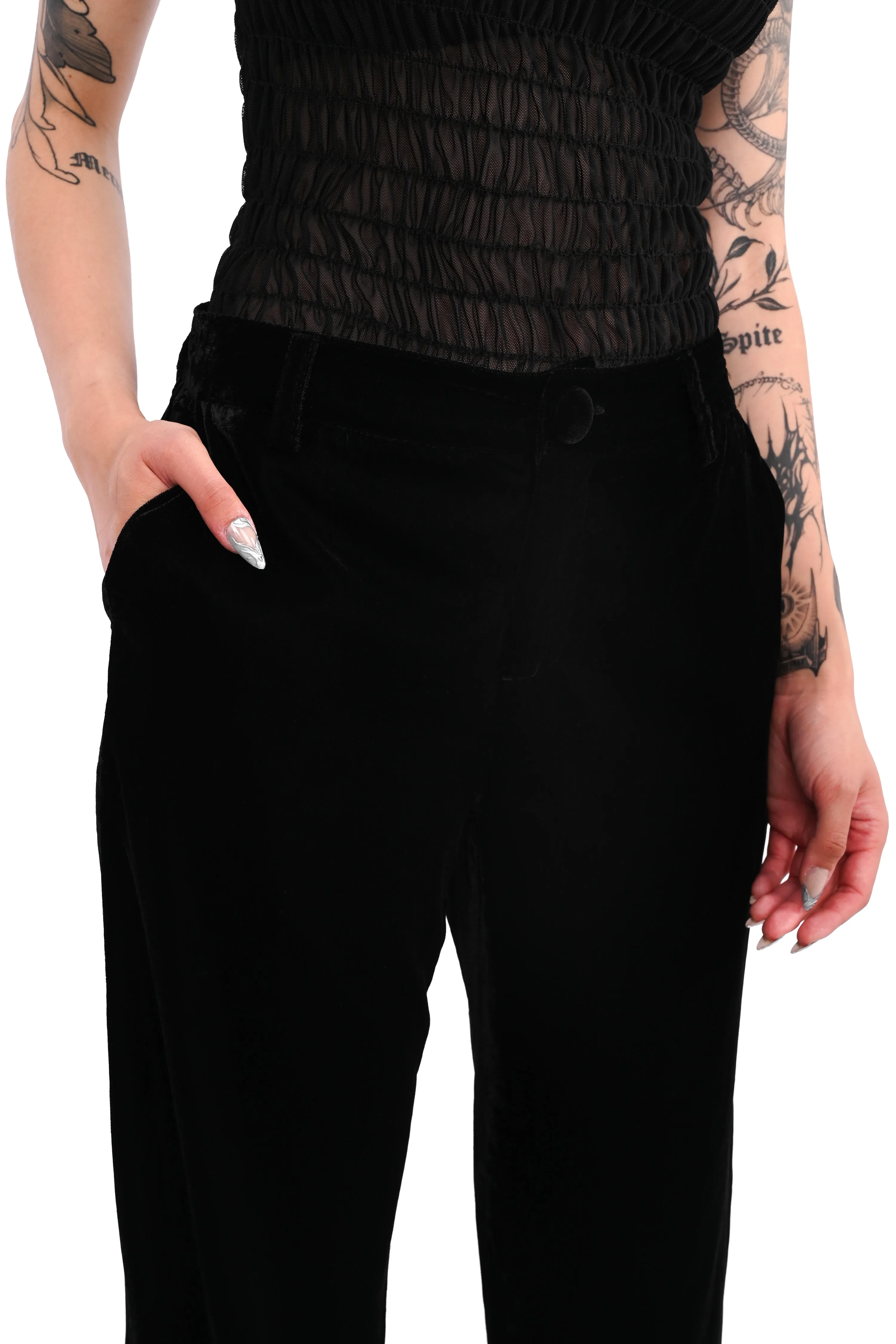 Eileen Velvet Pants - Final Sale - XS left! sold by Foxblood product image thumbnail 4