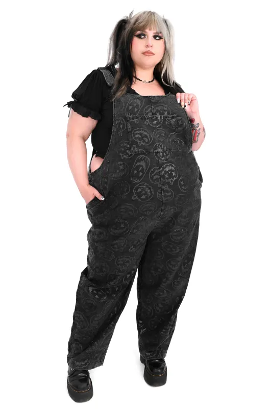 Halloween Forever Overalls - No Restock! XS & 3XL left! sold by Foxblood