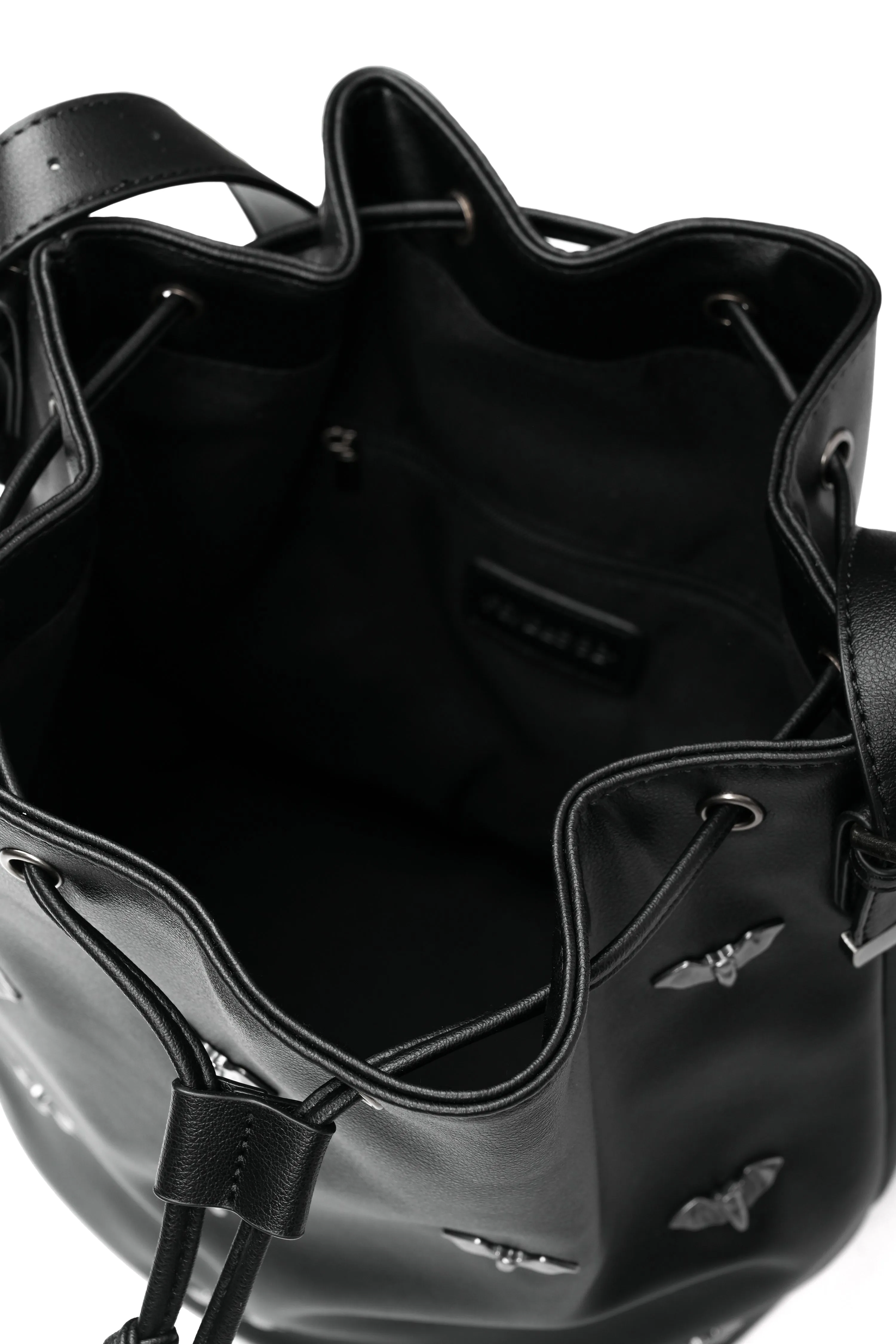 Bat Studded Bucket Bag - Last Ones! sold by Foxblood product image thumbnail 4