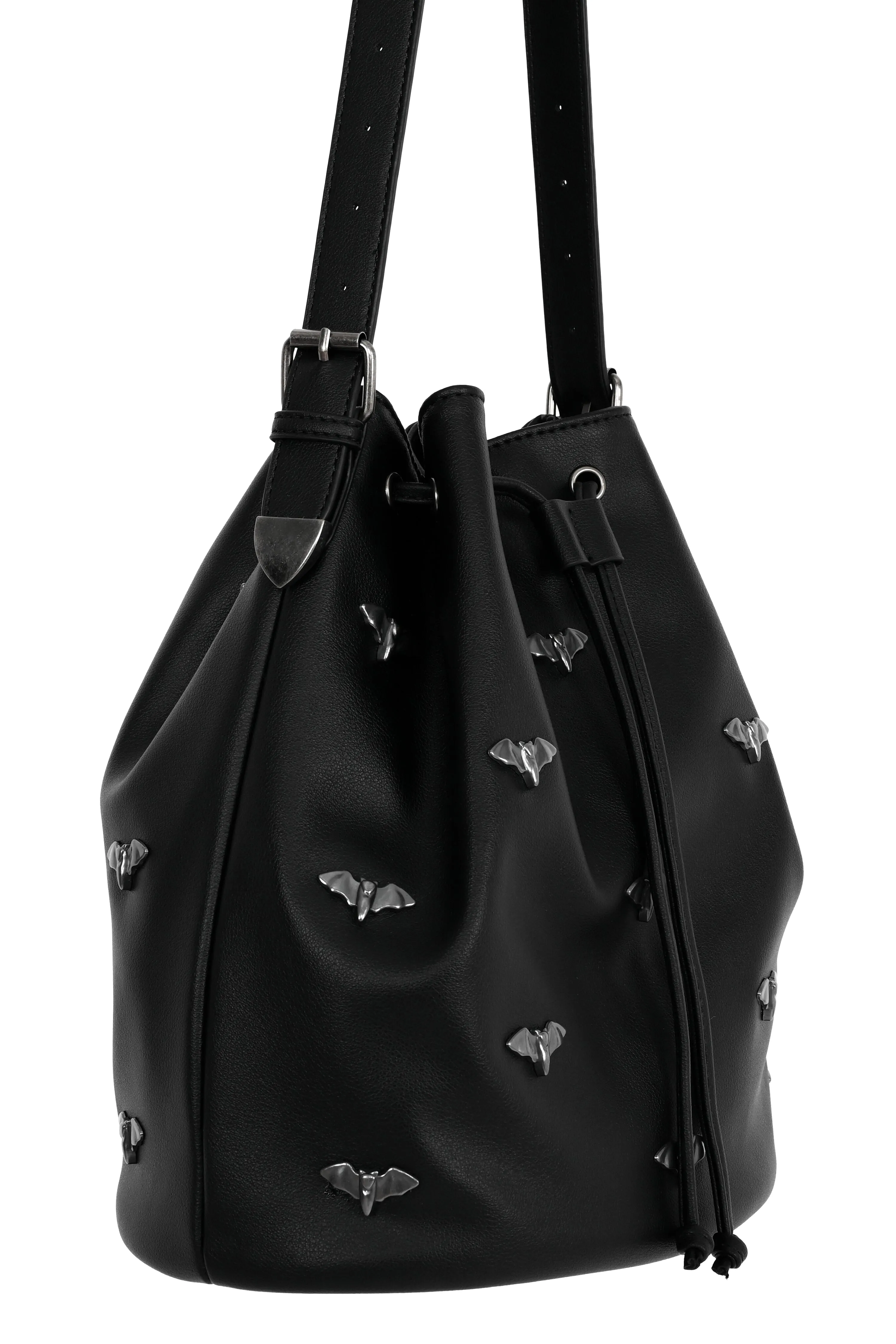Bat Studded Bucket Bag - Last Ones! sold by Foxblood product image thumbnail 5