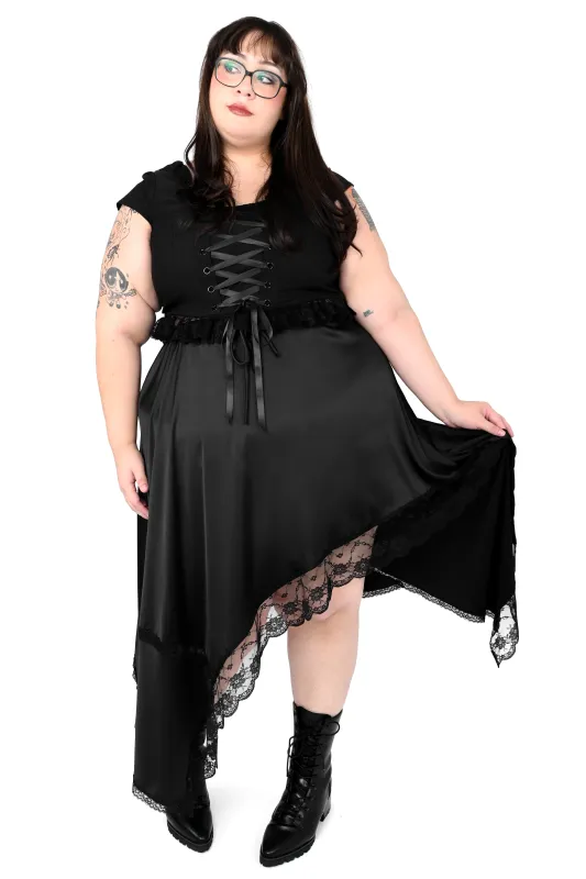 Bianca Satin Skirt made by Foxblood
